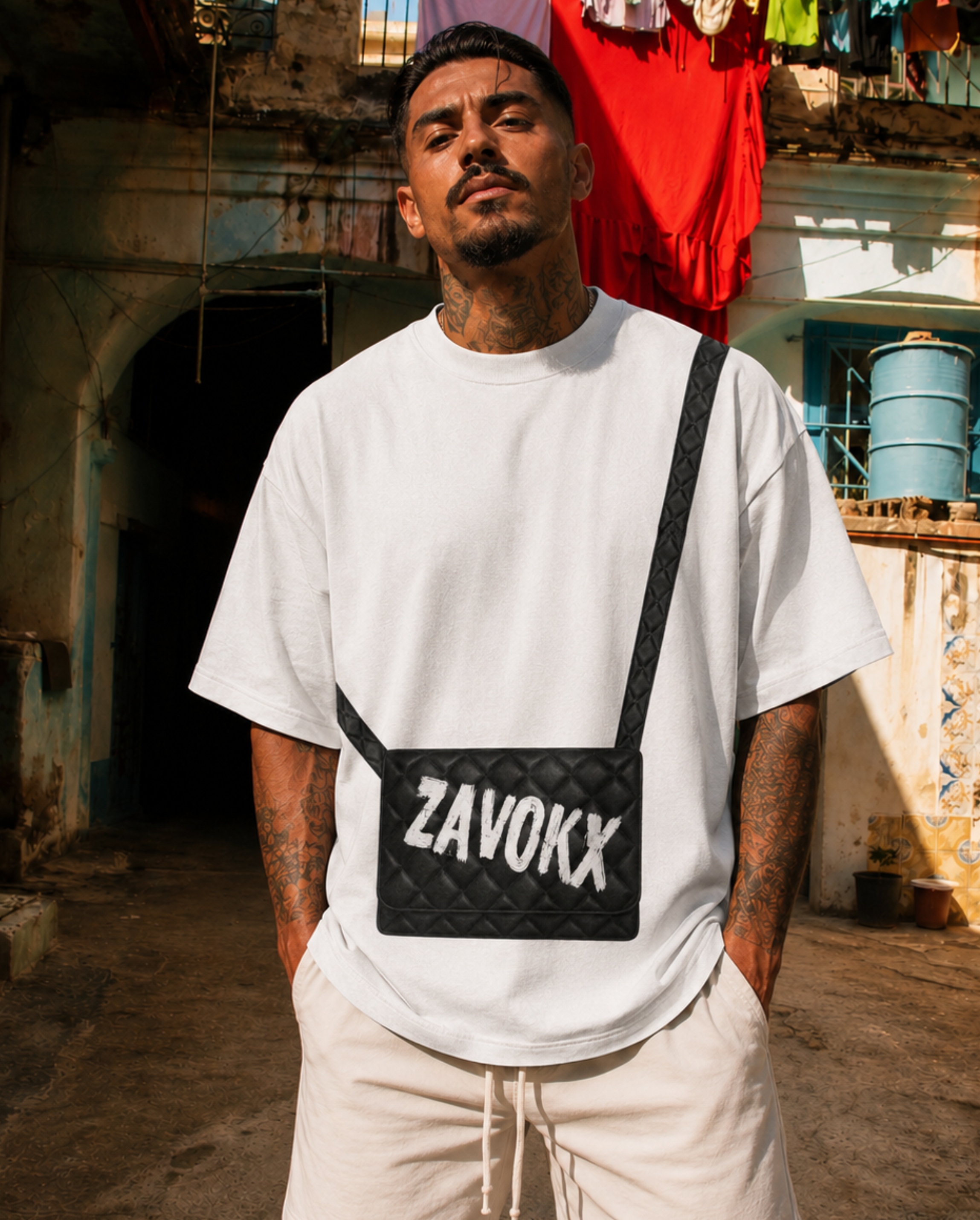 Crossbody Illusion Tee